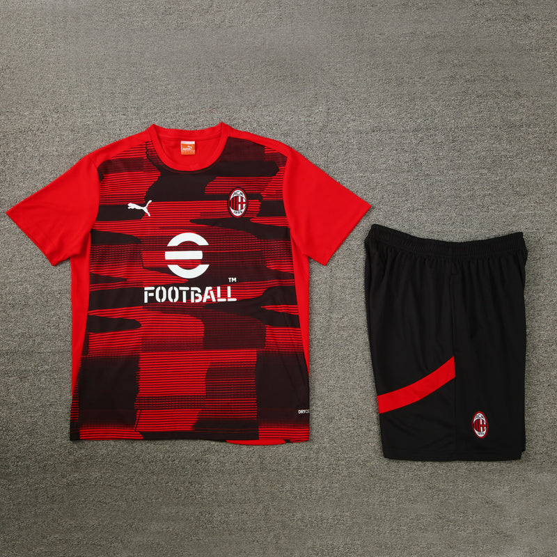 Kit Milan 2024/25 - Vermelho