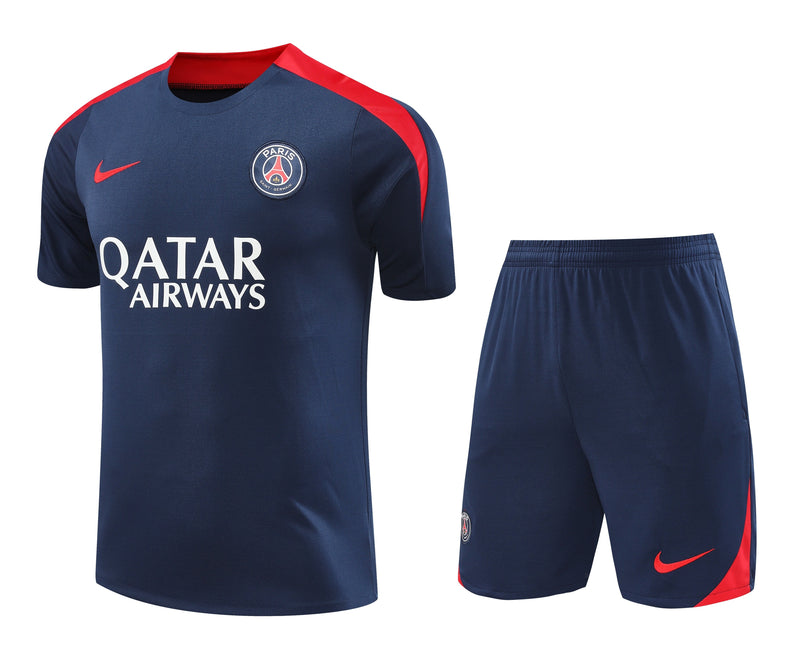 Kit Treino PSG 24/25 - Azul Escuro