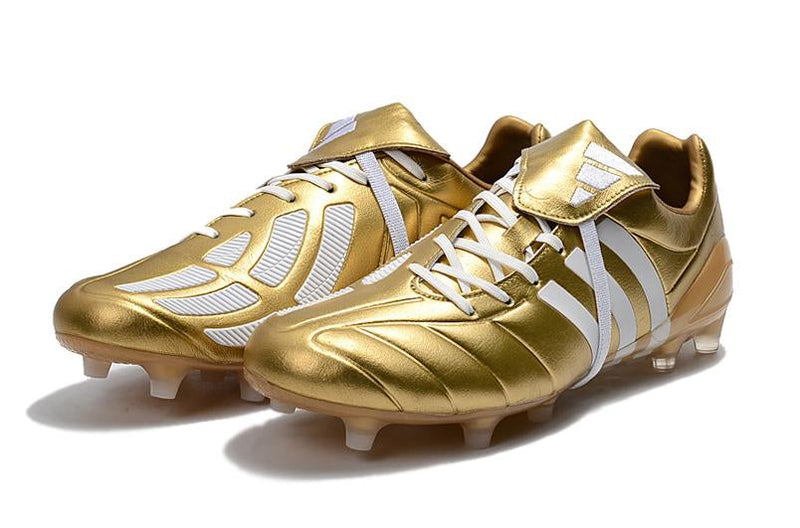 Chuteira Adidas Predator Mania Champagne Campo