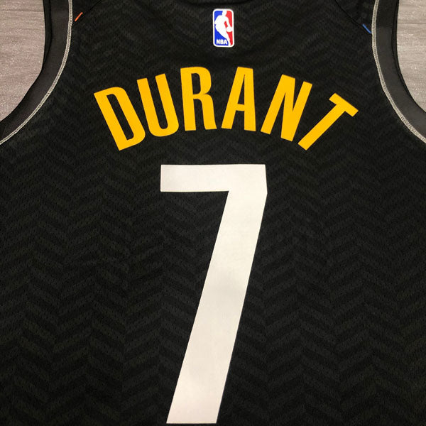 Regata NBA Brooklyn Nets City Edition 20/21 Kevin Durant - Preta