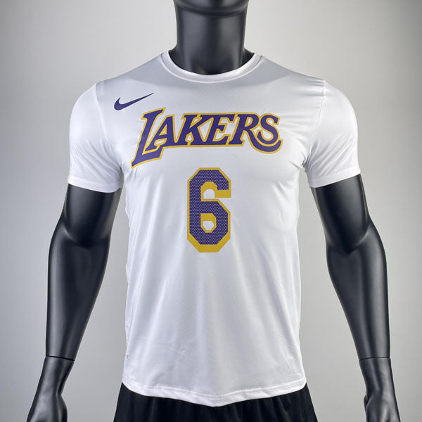 Camiseta NBA Los Angeles Lakers LeBron James DRI-FIT - Branca