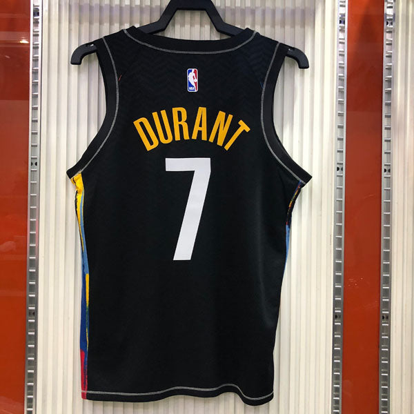 Regata NBA Brooklyn Nets City Edition 20/21 Kevin Durant - Preta