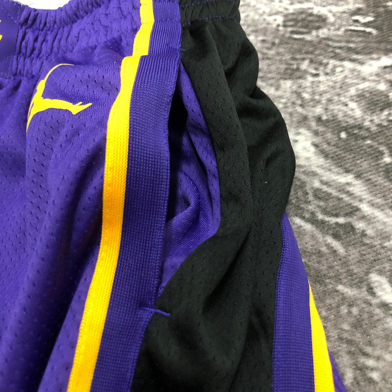 Short NBA Los Angeles Lakers Statement Edition - Roxa