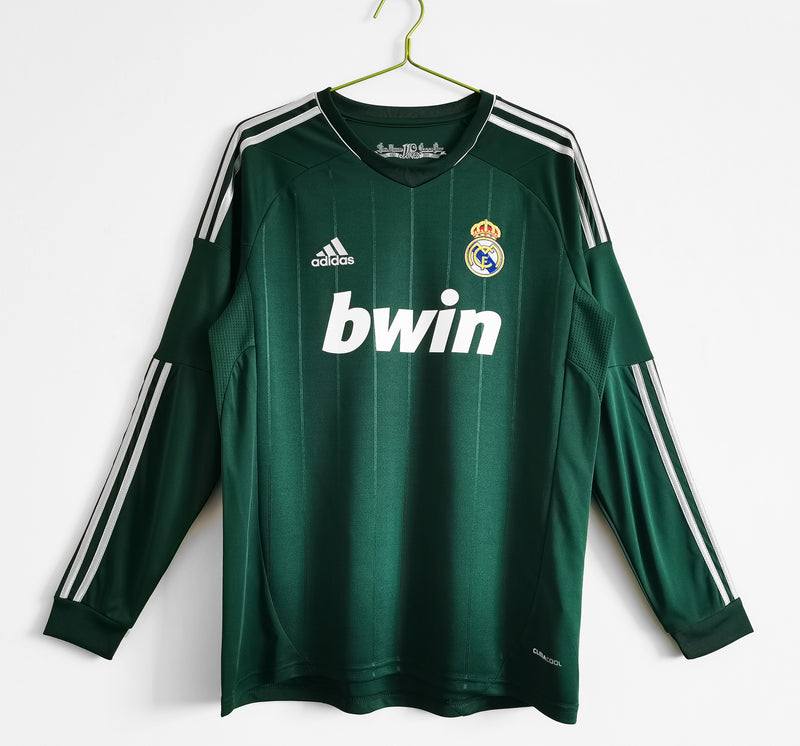 Camisa Real Madrid Retrô 2012/13 Manga longa - Verde