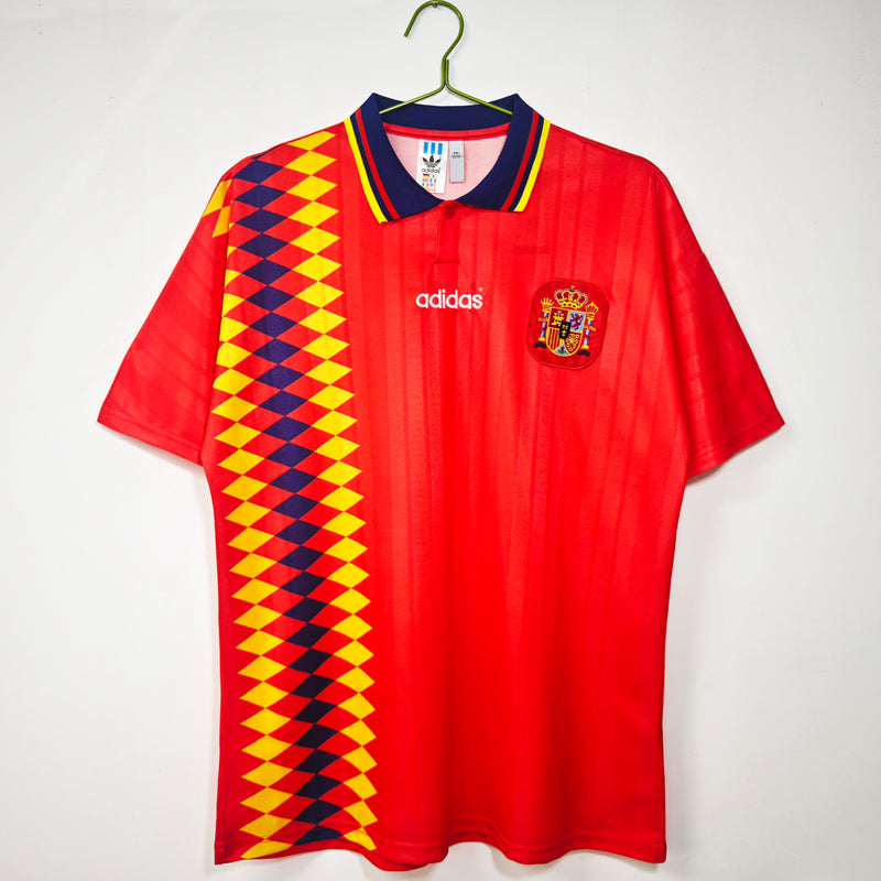 Camisa Retrô Espanha 1994/95 Home