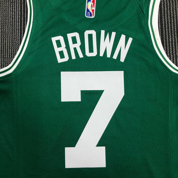 Regata NBA Boston Celtics Edição 75 anos 21/22 Jaylen Brown - Verde