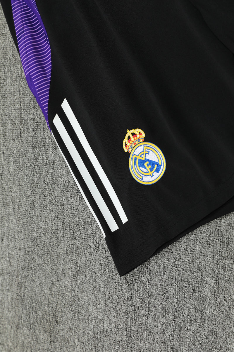 KIT REGATA REAL MADRID 24/25 - PRETO/ROXO