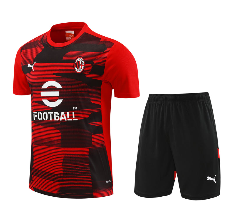 Kit Milan 2024/25 - Vermelho