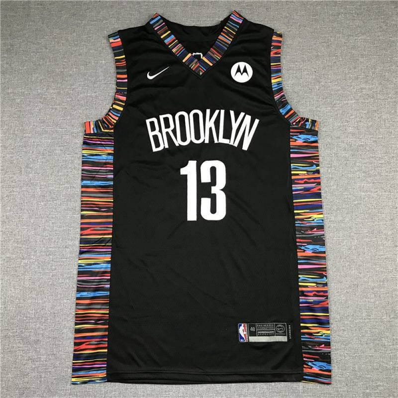 Regata NBA Brooklyn Nets City Edition 19/20 James Harden - Preta