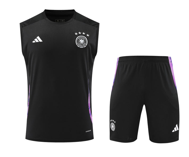 Kit Regata Alemanha 24/25 - Preto/Roxo