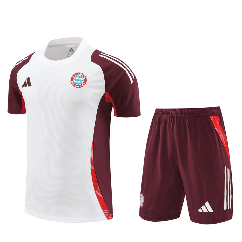 Kit Bayern de Munique 2024/25 - Branco