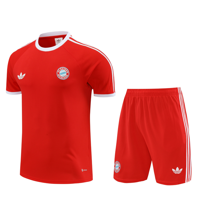 Kit Bayern de Munique 2024/25 - Vermelho