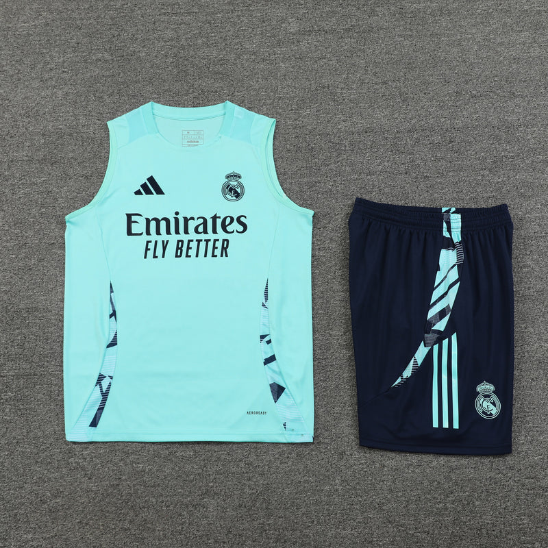 KIT REGATA REAL MADRID 24/25 - VERDE ÁGUA