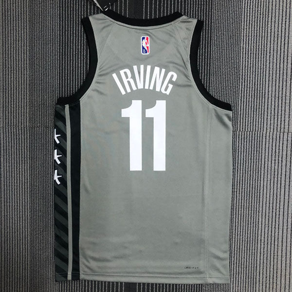 Regata NBA Brooklyn Nets Edição 75 anos 21/22 Kyrie Irving - Cinza