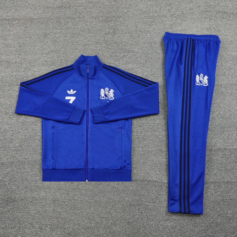 Conjunto Manchester United 2024/25 - Azul Viagem