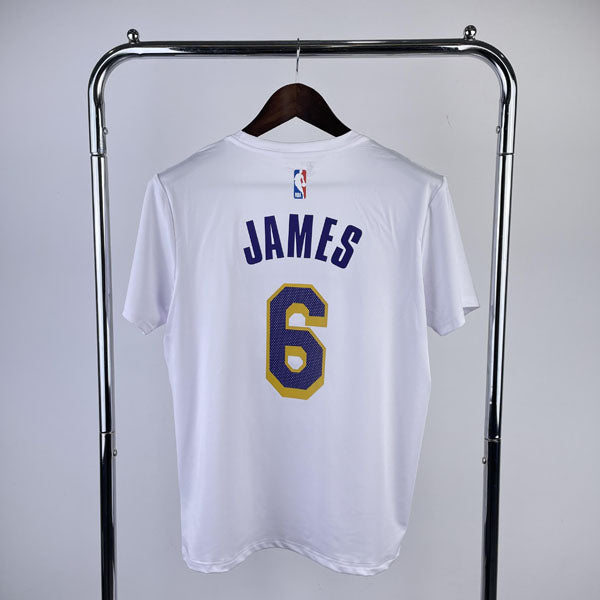 Camiseta NBA Los Angeles Lakers LeBron James DRI-FIT - Branca