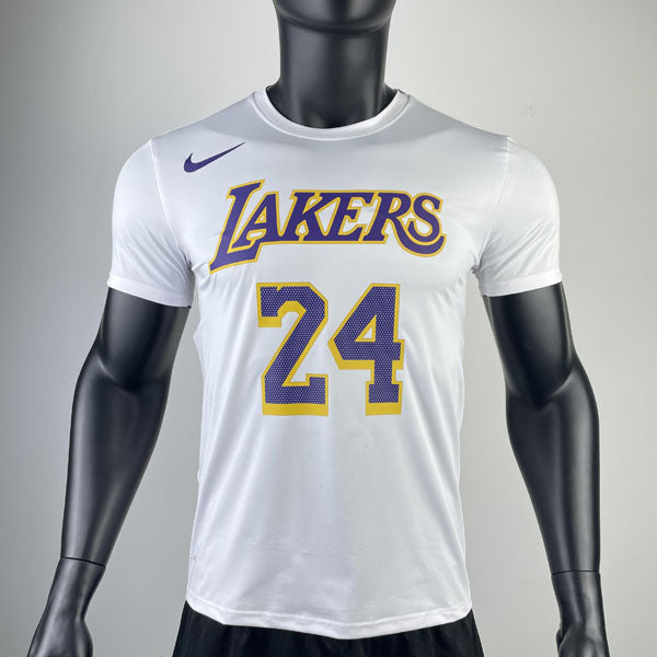 Camiseta NBA Los Angeles Lakers Kobe Bryant 24 DRI-FIT - Branca