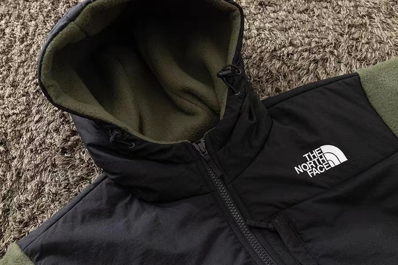 Jaqueta The North Face Fleece Hooded - Verde