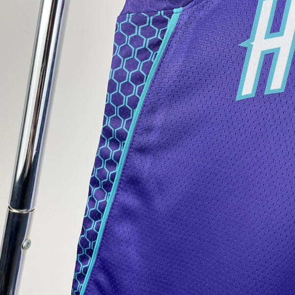 Regata NBA Charlotte Hornets Statement Edition LaMelo Ball - Roxa