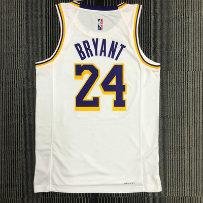 Regata NBA Los Angeles Lakers Edição 75 anos 21/22 Kobe Bryant 24 - Branca