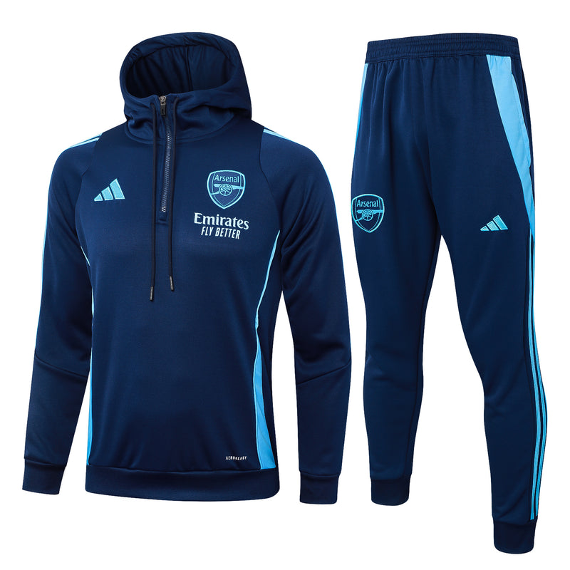 Conjunto Arsenal 2024/25 - Capuz