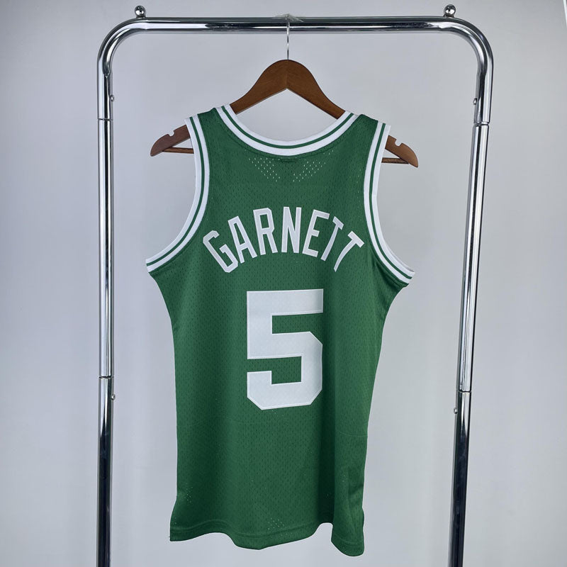 Regata NBA Boston Celtics Retrô Mitchell & Ness 07/08 Kevin Garnett - Verde