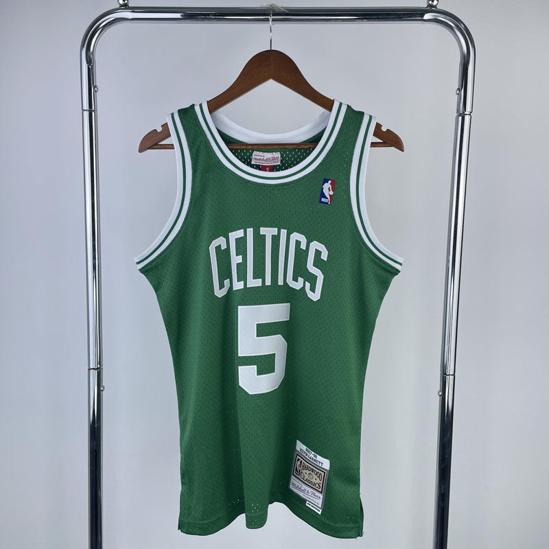 Regata NBA Boston Celtics Retrô Mitchell & Ness 07/08 Kevin Garnett - Verde