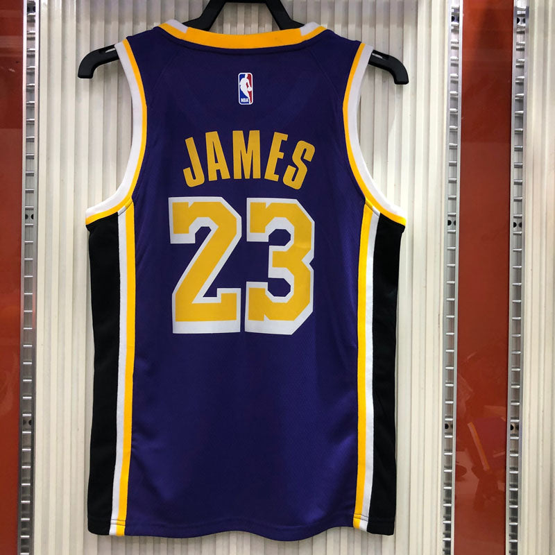 Regata NBA Los Angeles Lakers Statement 20/21 LeBron James 23 - Roxa