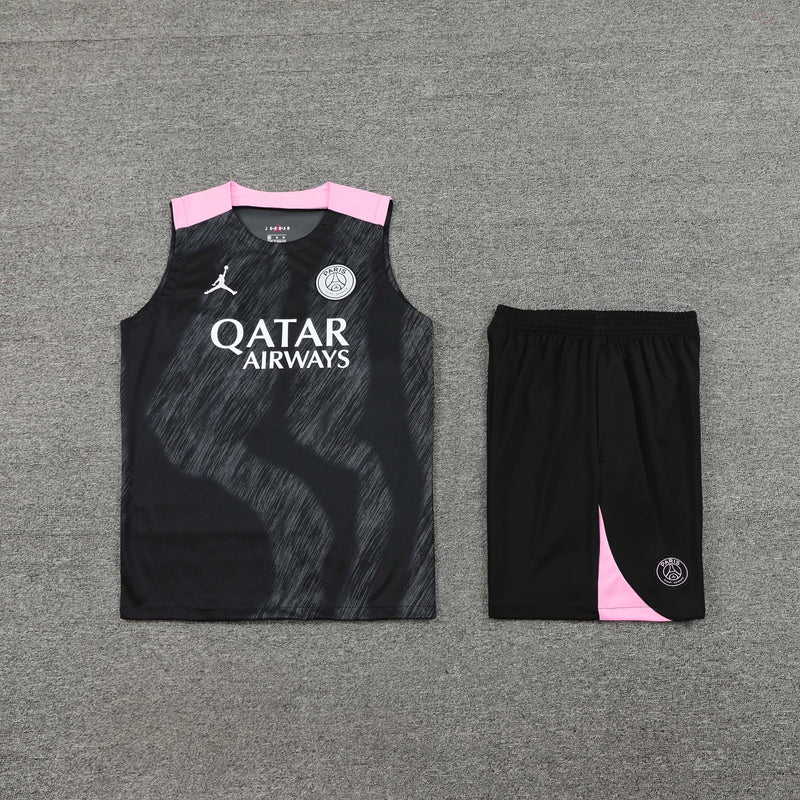 KIT REGATA PSG 24/25 - PRETO/ROSA