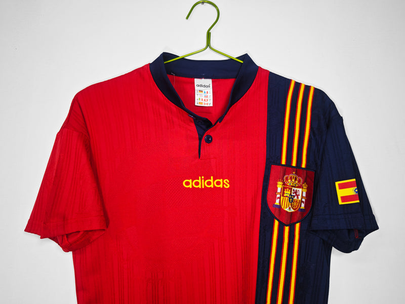 Camisa Retrô Espanha 1996 Home