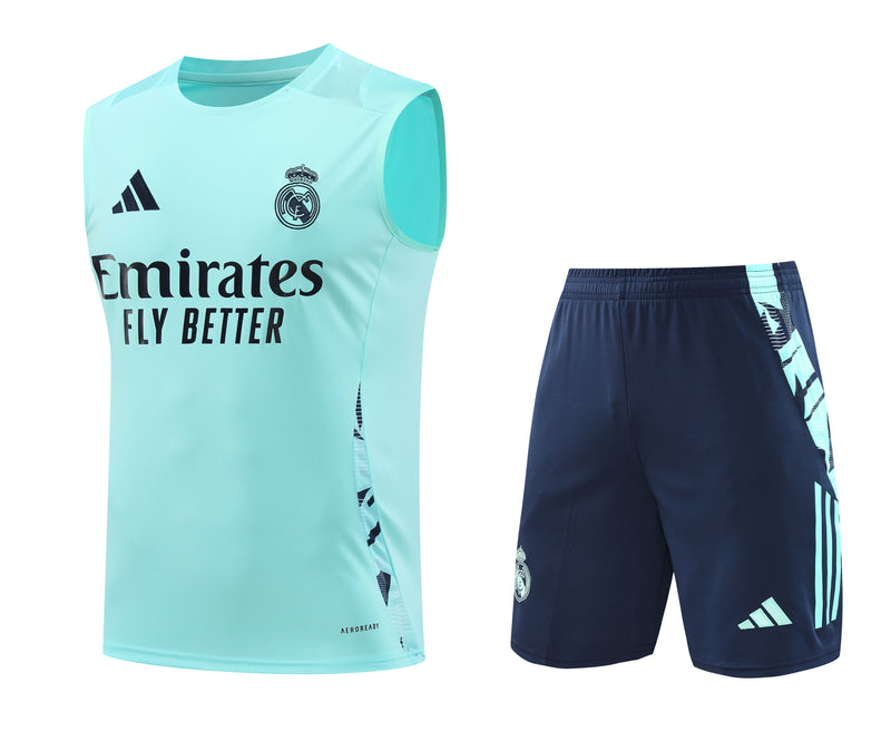 KIT REGATA REAL MADRID 24/25 - VERDE ÁGUA