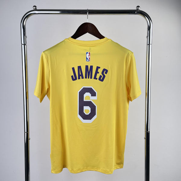 Camiseta NBA Los Angeles Lakers LeBron James DRI-FIT - Amarela