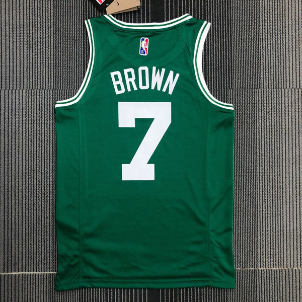 Regata NBA Boston Celtics Edição 75 anos 21/22 Jaylen Brown - Verde