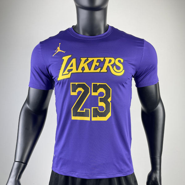 Camiseta NBA Los Angeles Lakers LeBron James 23 DRI-FIT - Roxa