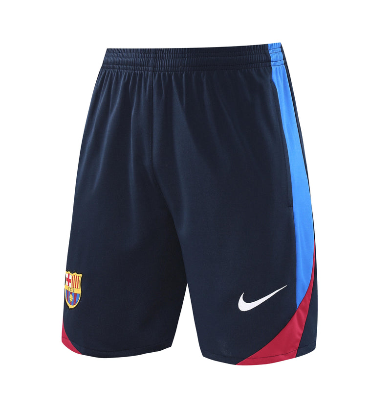 Short Barcelona Treino 24/25 - Azul Escuro