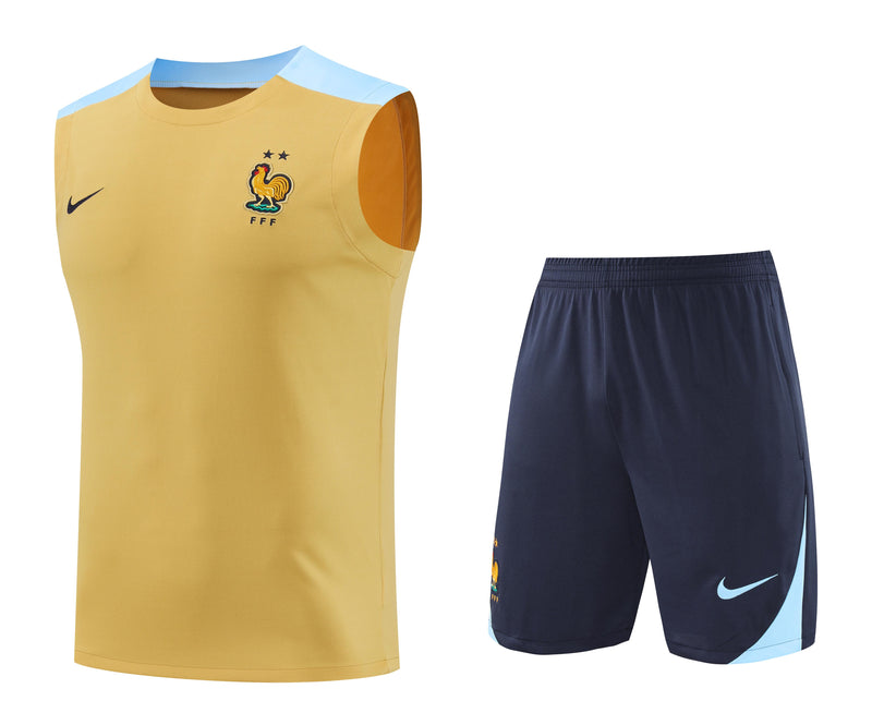 Kit Regata França 24/25 - Dourado