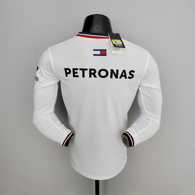 Camiseta F1 Mercedes AMG - Manga Longa