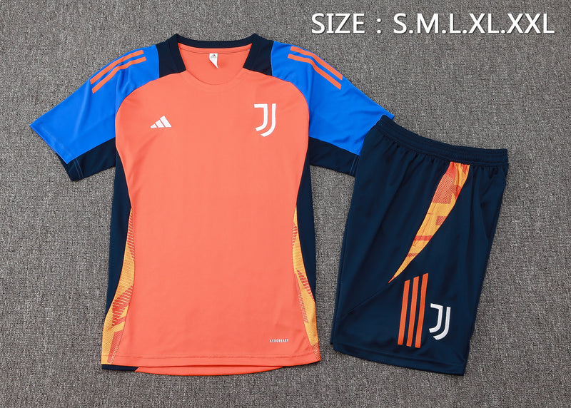 Kit Treino Juventus 24/25 - Laranja