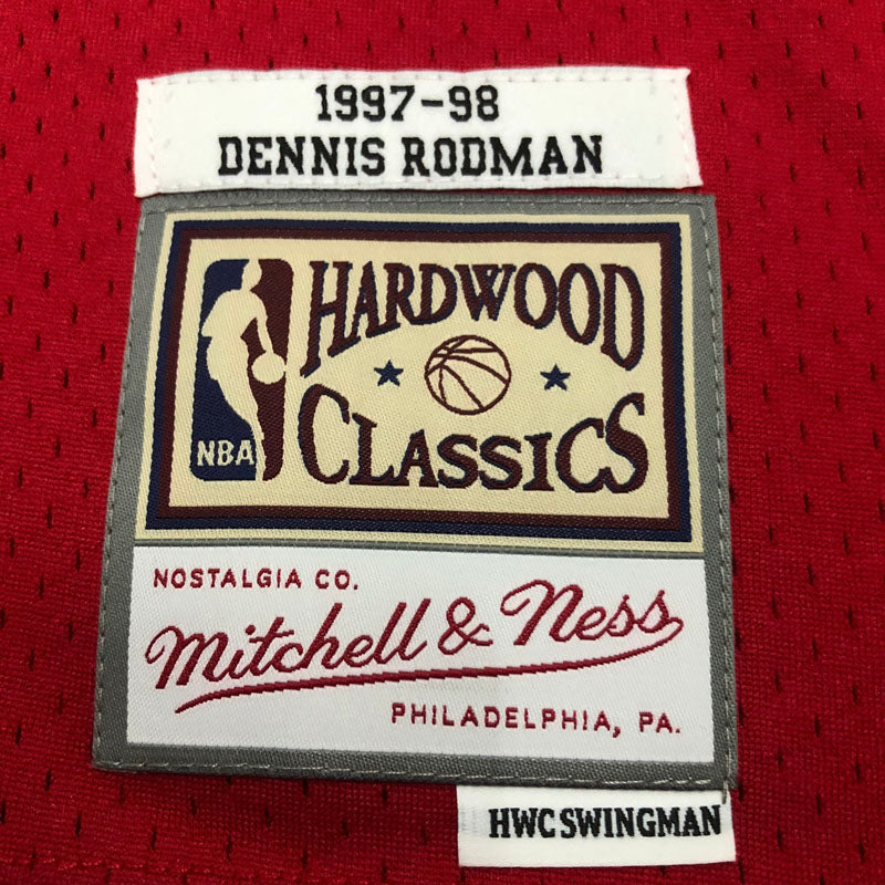 Regata Chicago Bulls Retrô Mitchell & Ness 1997/1998 Dennis Rodman