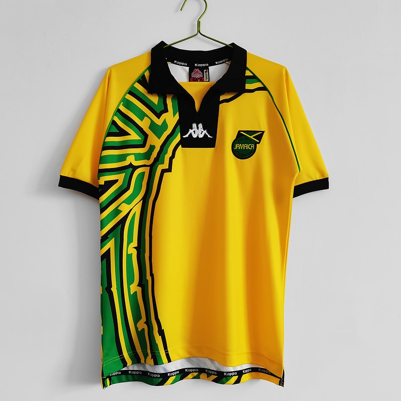 Camisa Retrô Jamaica 1998 Home