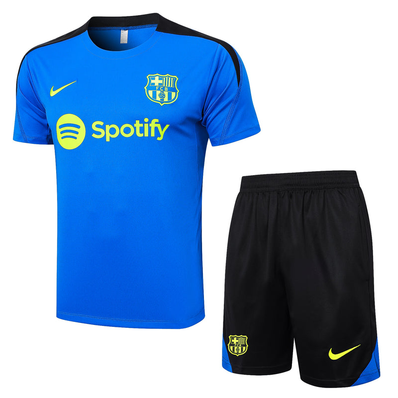 Kit Treino Barcelona 24/25 - Azul