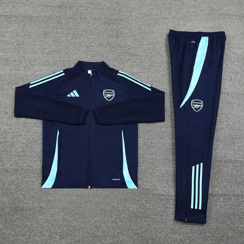 Conjunto Arsenal 2024/25 - Azul Marinho