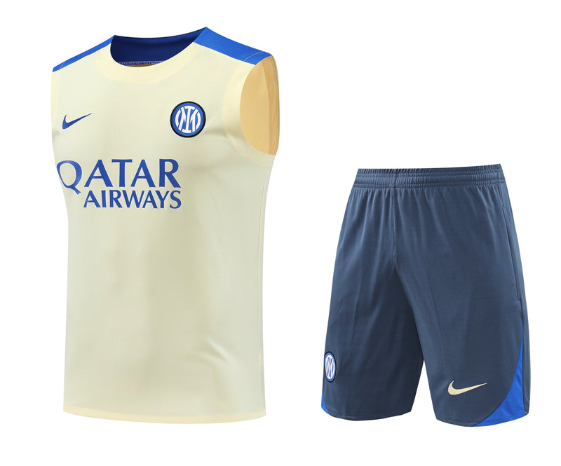 Kit Regata Inter de Milão 24/25 - Amarelo