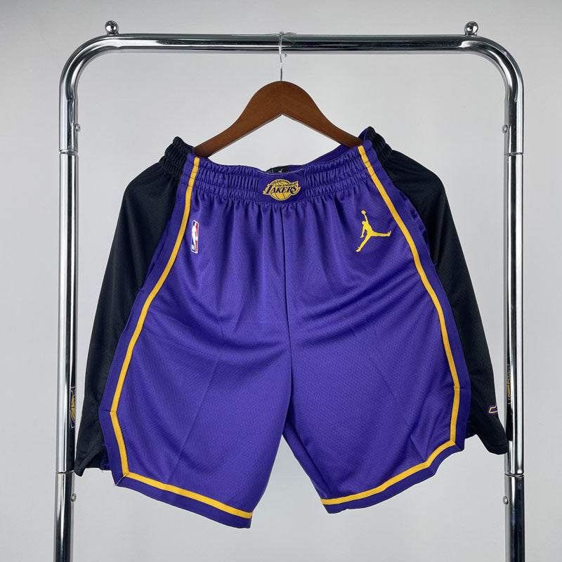 Short NBA Los Angeles Lakers Statement Edition - Roxa