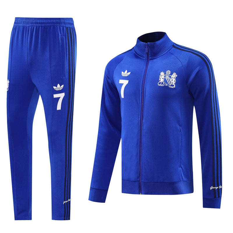 Conjunto Manchester United 2024/25 - Azul Viagem