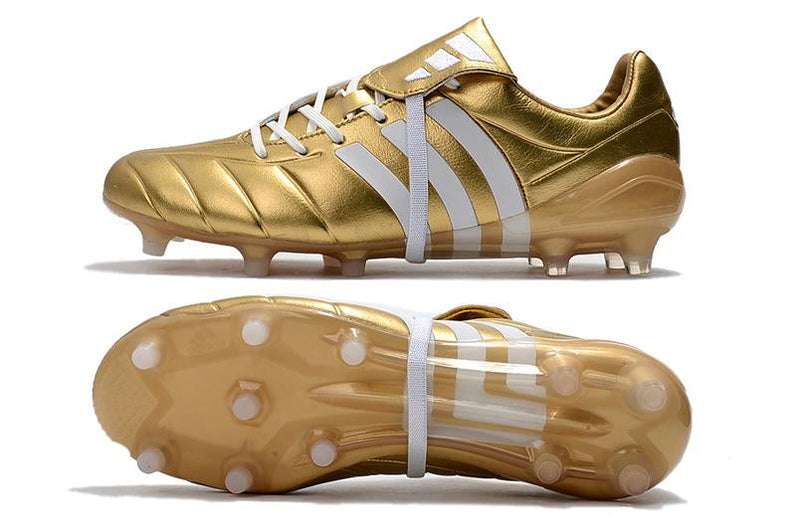 Chuteira Adidas Predator Mania Champagne Campo