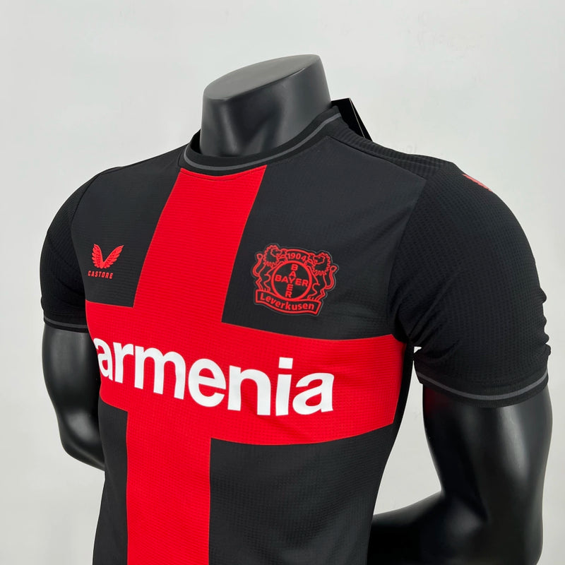 Camisa Bayer Leverkusen 23/24 Home Versão Jogador