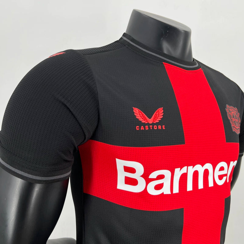 Camisa Bayer Leverkusen 23/24 Home Versão Jogador