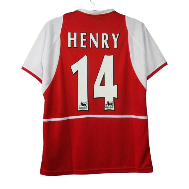 Camisa Retrô Arsenal 2002/04 - Henry