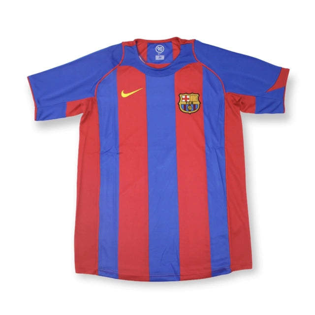 Camisa Retrô Barcelona 2004/05 - Messi